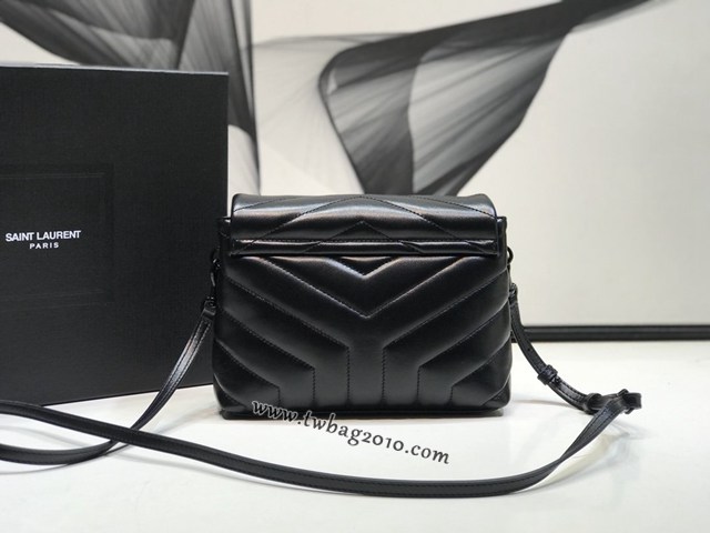 YSL专柜款女包 聖羅蘭經典款LouLou Y小號形挎包 YSL肩背斜挎包 467072  jjh1173